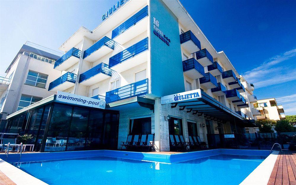 Hotel Giulietta Riccione Esterno foto