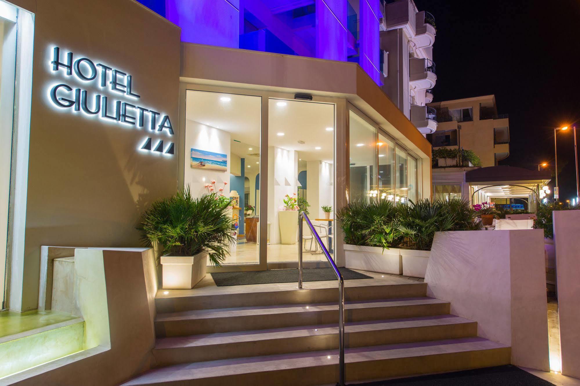 Hotel Giulietta Riccione Esterno foto
