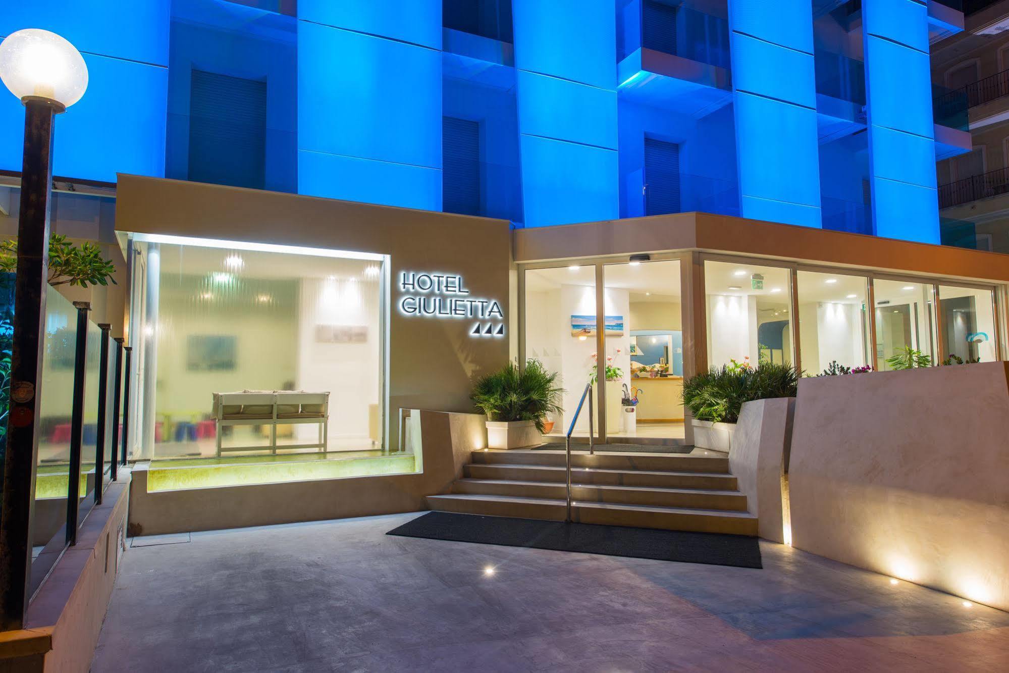 Hotel Giulietta Riccione Esterno foto