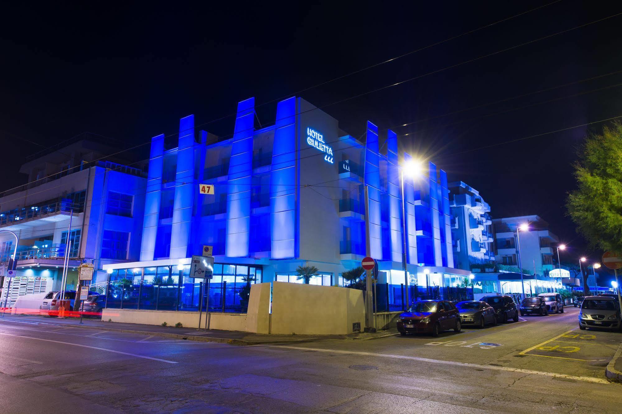 Hotel Giulietta Riccione Esterno foto